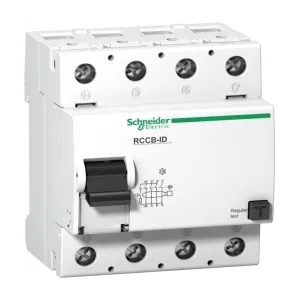 УЗО Schneider Electric Acti9 4P 125А 100мА (AC) (ШНАЙДЕР) УЗО Schneider Electric Acti9 4P 125А 100мА (AC) (ШНАЙДЕР)