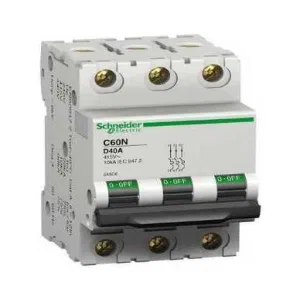 Автоматический выключатель Schneider Electric Multi9 3P 6А (D) 6кА (ШНАЙДЕР) Автоматический выключатель Schneider Electric Multi9 3P 6А (D) 6кА (ШНАЙДЕР)