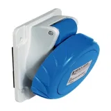 Schneider Electric 81290 — розетка PratiKa для скрытой установки 125 А, 220-230 В, IP67, 2P+E