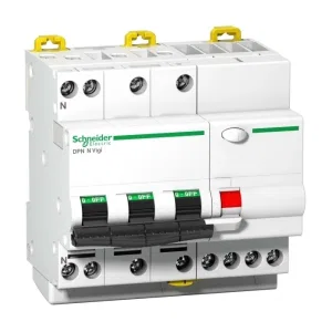 Дифавтомат Schneider Electric Acti9 4P 6А (B) 6кА 30мА (AC) (ШНАЙДЕР) Дифавтомат Schneider Electric Acti9 4P 6А (B) 6кА 30мА (AC) (ШНАЙДЕР)