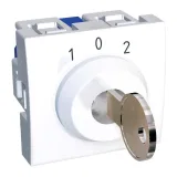 ВЫКЛ-ЛЬ С КЛЮЧЕМ 3Х-ПОЗИЦ. 16A БЕЛ R9003