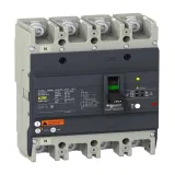 Силовой автомат Schneider Electric Easypact EZC 250, TM-D c диф защитой, 25кА, 4P, 125А