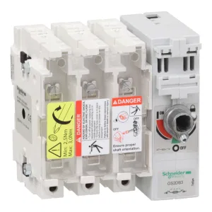 Рубильник с предохранителем Schneider Electric TeSys GS 32А 3P, A1 (ШНАЙДЕР) Рубильник с предохранителем Schneider Electric TeSys GS 32А 3P, A1 (ШНАЙДЕР)