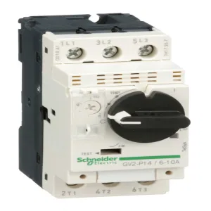 Schneider Electric GV2P14 TeSys GV2 автоматический выключатель для защиты двигателя 10 А, 3P, термомагнитный (ШНАЙДЕР) Schneider Electric GV2P14 TeSys GV2 автоматический выключатель для защиты двигателя 10 А, 3P, термомагнитный (ШНАЙДЕР)
