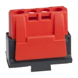 Schneider Electric IMT34003 клеммный блок с 4 отверстиями (2×10 мм² + 2×16 мм²), черный