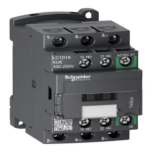 КОНТАКТОР D 3P AC3 440В 18A, КАТУШКА УПР. 100-250В AC/DC, ЗАЖИМ ПОД ВИНТ (ШНАЙДЕР) КОНТАКТОР D 3P AC3 440В 18A, КАТУШКА УПР. 100-250В AC/DC, ЗАЖИМ ПОД ВИНТ (ШНАЙДЕР)