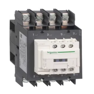 Контактор Schneider Electric TeSys LC1D 4P 60А 400/48В DC 18.5кВт (ШНАЙДЕР) Контактор Schneider Electric TeSys LC1D 4P 60А 400/48В DC 18.5кВт (ШНАЙДЕР)