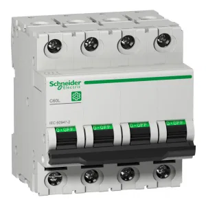 Автоматический выключатель Schneider Electric Multi9 4P 10А (C) (ШНАЙДЕР) Автоматический выключатель Schneider Electric Multi9 4P 10А (C) (ШНАЙДЕР)