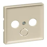 Schneider Electric Merten System Design MTN294144, накладка для ТВ/радио розетки, бежевый
