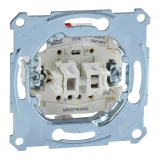 Schneider Electric MTN3715-0000, выключатель для жалюзи Merten, механизм, 1-полюсный