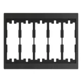 Schneider Electric MERTEN D-LIFE Рамка 5 постов MTN4050-6547, базальт