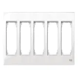 Schneider Electric MERTEN M-PLAN рамка 5-постовая полярно-белая MTN515519
