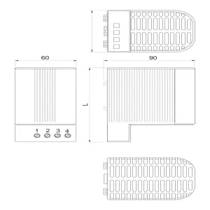 Schneider Electric NSYCR150WU2C нагреватель 150 Вт, 110–230 В (ШНАЙДЕР) Schneider Electric NSYCR150WU2C нагреватель 150 Вт, 110–230 В (ШНАЙДЕР)
