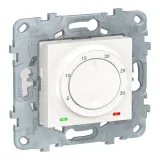 Schneider Electric NU550118 термостат комнатный Unica New, белый, с датчиком температуры воздуха