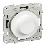 Schneider Electric S52R512 ODACE, светорегулятор поворотно-нажимной, белый