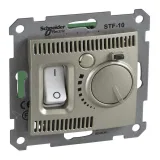 Schneider Electric SDN6000368 термостат для теплого пола Sedna, с датчиком, титан