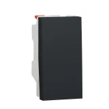 Schneider Electric NU310354 Выключатель проходной, 1 модуль, антрацит