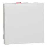 Schneider Electric NU320118 Выключатель одноклавишный, 2 модуля, белый