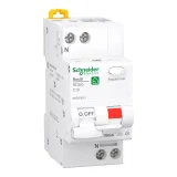 R9D55610 Автоматический выключатель дифференциального тока (АВДТ) Schneider Electric Resi9, 10A, 30mA, тип A, кривая отключения C, 2 полюса, 6kA, электро-механического типа, ширина 2 модуля DIN
