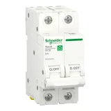 R9F02206 Автоматический выключатель Schneider Electric Resi9, 2 полюса, 6A, тип B, 6kA