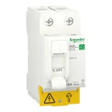 R9R60225 Устройство защитного отключения (УЗО) Schneider Electric Resi9, 2 полюса, 25A, 10 mA, тип A, электро-механическое, ширина 2 DIN-модуля