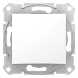 Schneider Electric SDN0100121 Выключатель одноклавишный Sedna, 10 А, IP20, белый