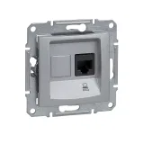 Schneider Electric SDN4300160 Розетка компьютерная Sedna RJ45 Cat.5E, алюминий