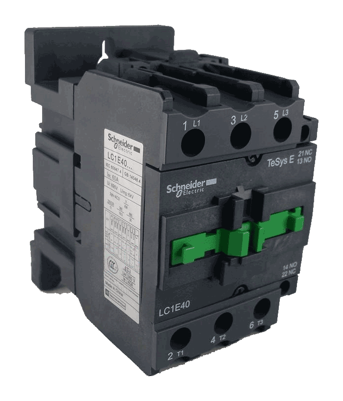 Schneider Electric EasyPact TVS LC1E40Q5 (контактор 3P, 40 А, 380/400 В AC3, 18,5 кВт)